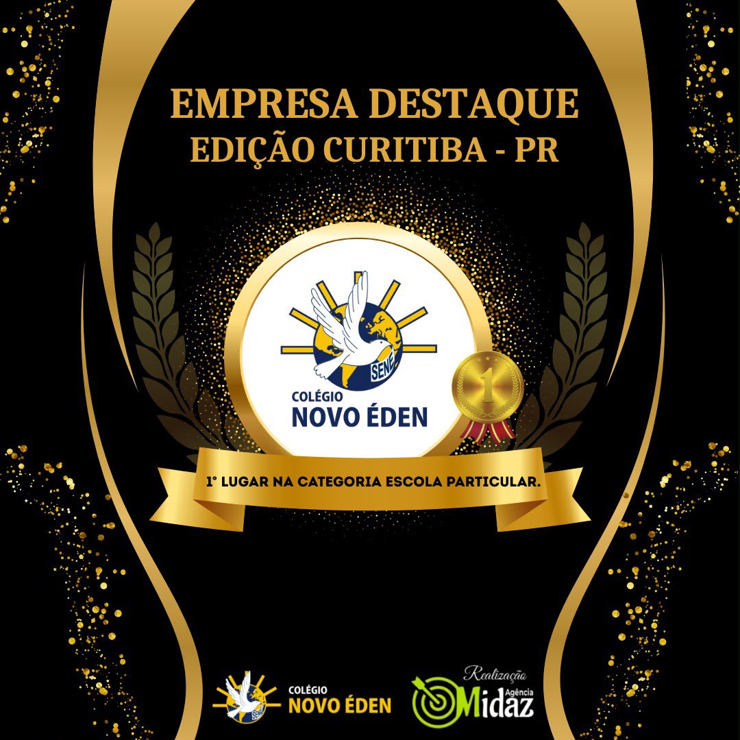 Prêmio do Colégio Novo Éden em 2025