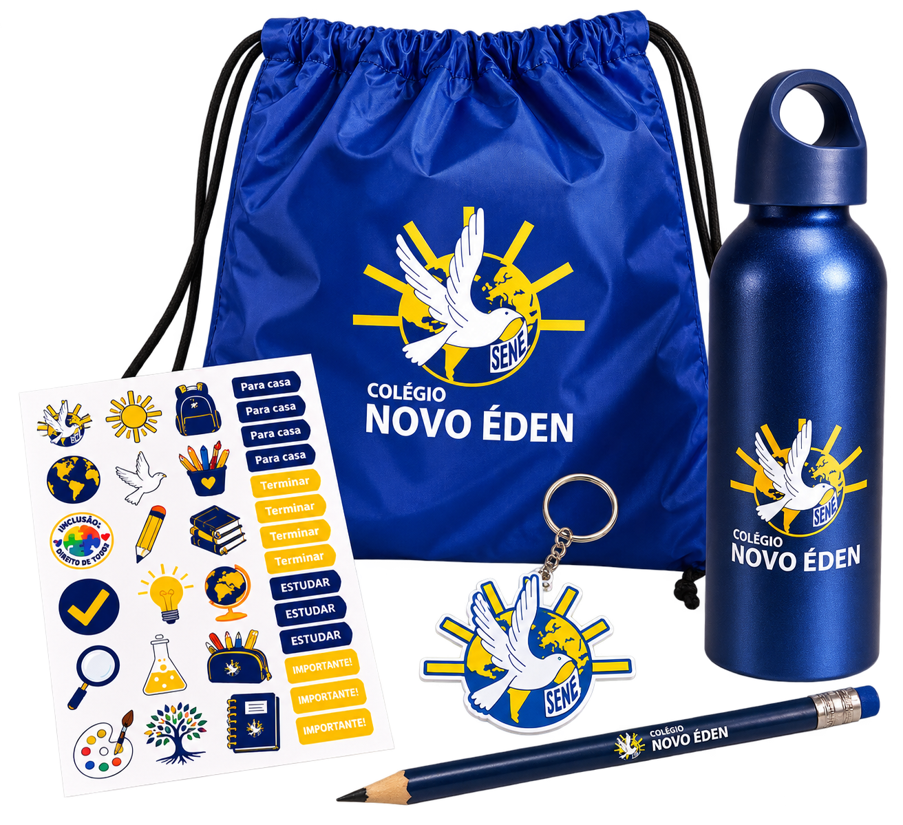 Kit do Colégio Novo Éden